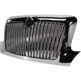 thumbnail image 3 of For 2006-2012 4100 Grille Assembly Chrome Plastic Vertical Bars with Bug Screen, 3 of 5