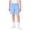 Blue, variant on Kids Unisex Lounge Pants, Thin Solid Color Shorts, Breathable Home Sleepwear Pink 7 Years