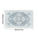 thumbnail image 3 of Tapete de Entrada Estilo Geométrico | Alfombra para Sala de Estar o Dormitorio | Multicolor Flocado | 80 X 50 X 2 Cm | Paquete de 2, 3 of 6