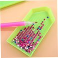 thumbnail image 5 of 50pcs Spot Drill Sorting Tray Triangle Bead Tray Cross Tool Tray Beads Storage Plate Diamonds Art Bead Container Rhinestone Tray Trimming Tray Diamond Drawing Plastic Heart Box, 5 of 5