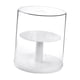 thumbnail image 5 of Caja de almacenamiento con soporte para exhibición de figuras, transparente, de doble capa, giratoria blanco, 5 of 9
