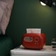 thumbnail image 4 of Caja de pañuelos con radio, servilletero, dispensador de papel, caja de almacenamiento de servilletas para bar y bodega. rojo, 4 of 8