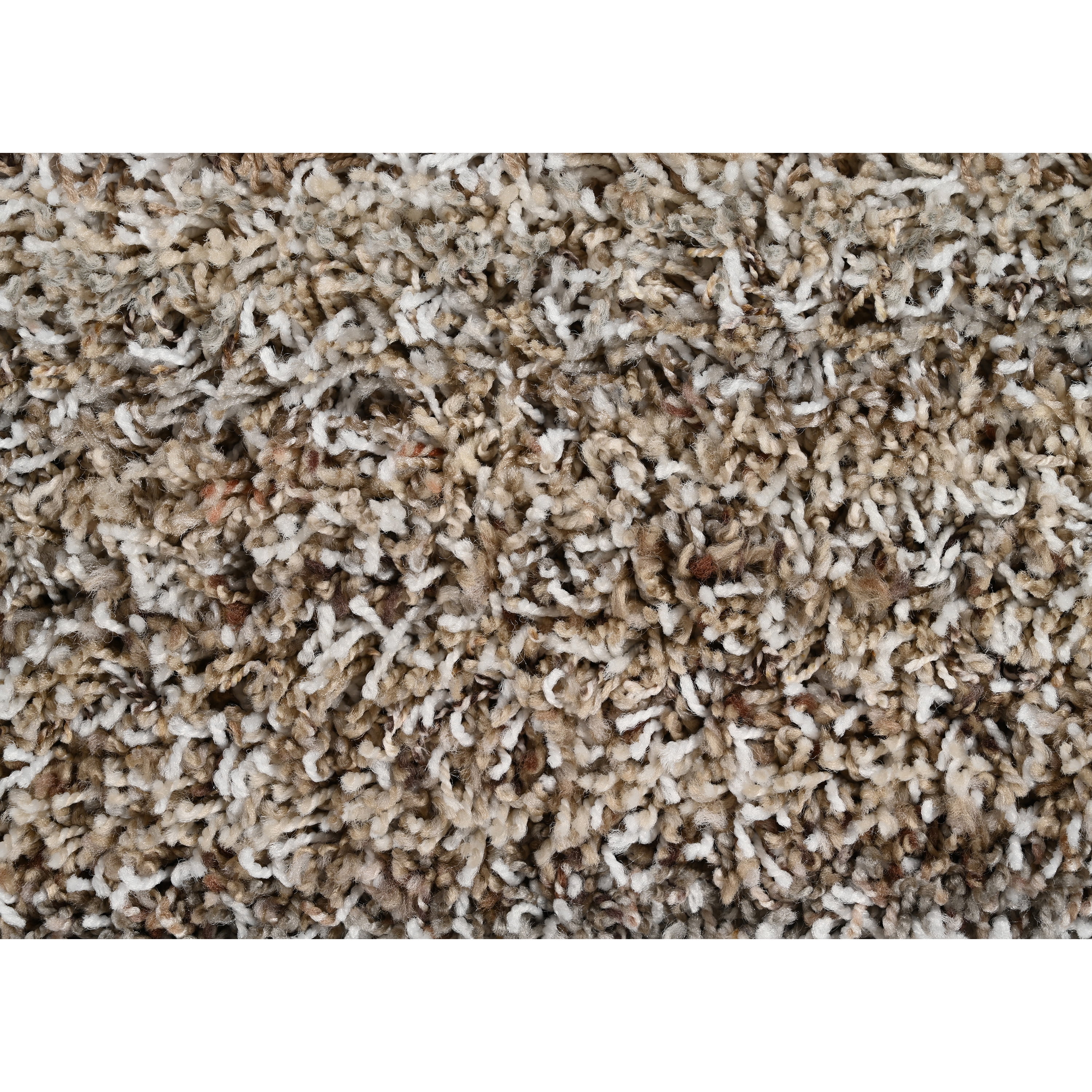 Garland Rug Striped Shag Assorted Earth Tones Indoor Area Rug, 9' x 12'