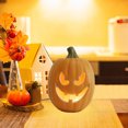 thumbnail image 1 of Calabaza ahuecada, linterna de calabaza, iluminación de Halloween, decoración de calabaza luminosa, iluminación de Halloween, instalación sin esfuerzo, 1 of 12