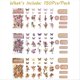 thumbnail image 2 of for Journaling, Transparent Flower Fairy Stickers,A, 2 of 5