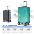 thumbnail image 5 of Goofa Teal Turquoise1 Pattern Luggage Covers For Suitcase,Suitcase Cover Protector Fit 18-32 Inch Luggage-X-Large, 5 of 9