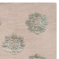 thumbnail image 2 of Martha Stewart  by  Medallions Silk/ Wool Rug Aqua/Marine 2'3" x 10' Runner 10' Runner, 4' x 6' Runner, Indoor Living Room, Bedroom, Dining Room, 2 of 5