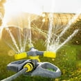 thumbnail image 4 of Sprinkler for Yard, Lawn Sprinkler Oscillating Rotating Sprinklers, Rotating Garden Sprinkler for Large Area Coverage, Lawn and Yard Sprinklers(B), 4 of 7