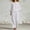 White plus size two piece set a1, variant on BRELIL Women Plus Size Two Piece Set Round Neck Batwing Sleeve Tops Wide Leg Pants Casual Loungewear Solid Boho Vacation Outfits Loose Travel Tracksuit, Navy L