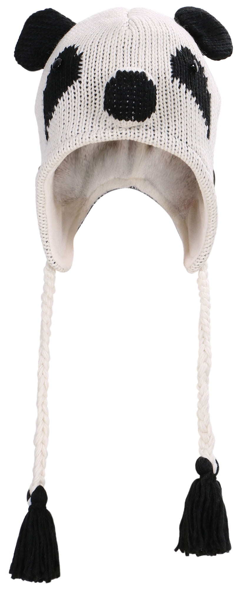 Simplicity Knit Pilot Animal Beanie Hat 