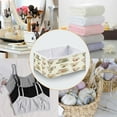 thumbnail image 4 of Cabinet Storage Basket 15.75x10.63x6.96 Inches Storage Box Foldable, Storable and Easy to Assemble ，Open Home Storage Bins ，Closet Storage Bins Rose Tea Cup, 4 of 8