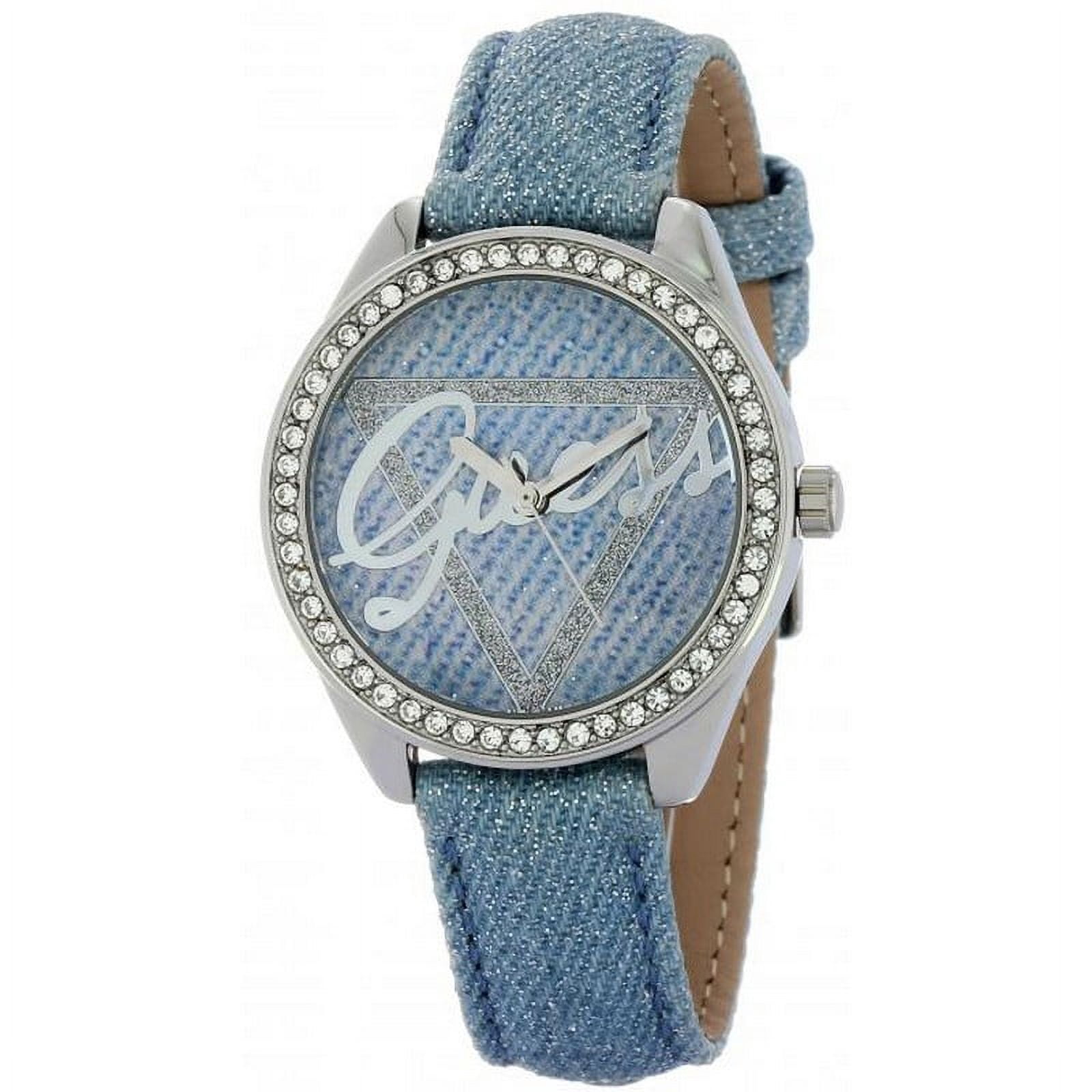 Guess Women\'s-Style Dust Pink & Blue  Chronograph Bracelet Watch/New Amazon.com: Guess Women main image 2