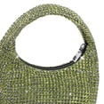 thumbnail image 2 of Bolsos Brillantes para Mujer Bolso Versátil Con Diamantes Imitación Cartera () Verde, 2 of 7