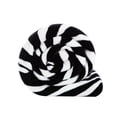 thumbnail image 3 of Skyla Throw Zebra Polyester 50 In X 60 In Reverse Sherpa Cozy, 3 of 8