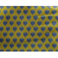 thumbnail image 4 of oneOone Georgette Viscose Fabric Floral & Flying Swan Block Print Sewing Fabric BTY 42 Inch Wide, 4 of 4