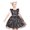 Black Star, variant on Girls Dress Purple Flower White Tulle Pleated Wedding Party Child Clothes 2-3