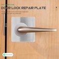 thumbnail image 3 of 4pcs Stainless Steel Door Lock Reinforcement Plate Door Lock Repair Plate, 3 of 6