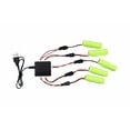 thumbnail image 3 of Fytoo 3.7V 500mah lithium battery with 5-in-1 charger For DE35 DE38 DE40 DE50 TB202 TB201 TM201TM202 TC141 DE44 DE55 TS201 TD202 TD161 Double-Sided RC Car, Toy Car, Special Off-Road Roller Car Battery, 3 of 7
