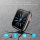 thumbnail image 3 of 3 Pack Compatible with Apple Watch Case 38mm,Soft HD High Sensitivity Screen Protector with TPU All Around Anti-Fall Bumper Protective Case for iWatch Series 3/2/1 38mm Black/Silver/Rose Gold, 3 of 5