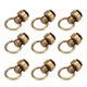 thumbnail image 2 of Remaches De Cuero, Remaches De Latón Para Monedero, Tachuelas De Bola, Material De Cobre, Producción De Bricolaje, 200 Juegos Para Bolso Para Ropa YLSHRF Bronce, 2 of 8