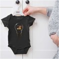 thumbnail image 5 of Cool Retro MTV Lit Light Bulb Logo Romper Boys or Girls Infant Baby Brisco Brands NB, 5 of 6