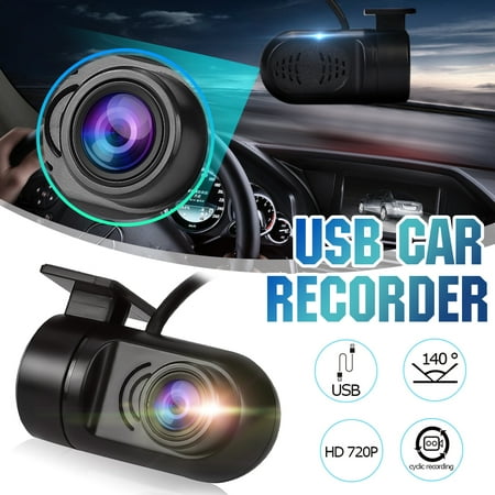 5.5 inch Large Screen 4 Generation USB Dashcam 140° Shooting Angle USB Car Recorder for (Best Screen Recorder Android 2019)