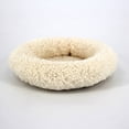 thumbnail image 4 of Hamster Bed Round Shape Plush Soft Warm Guinea Pig Bed Small Animal Sleep Mat, 4 of 7