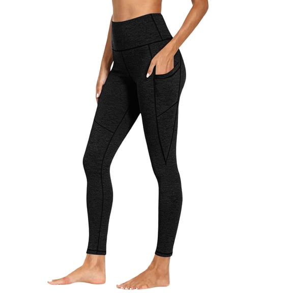 SBYOJLPB Womens Yoga Legging Pants Workout Out Pocket Leggings Fitness Sports Running Yoga Pants