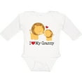 thumbnail image 3 of Inktastic I Love My Granny Boys or Girls Long Sleeve Baby Bodysuit, 3 of 5