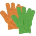 thumbnail image 1 of Kearding 2/8 Uds. Guante exfoliante para ducha, guantes exfoliantes, esponja de masaje corporal resistente, de piel, espuma hidratante Suministros de limpieza para el hogar, 1 of 6