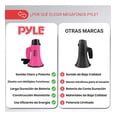 thumbnail image 4 of Megáfono Altavoz Portátil 20W Pyle, Alerta de Voz y Sirena, Megáfono de 13.7 cm x 21.8 cm, Alcance de Proyección hasta 750 Metros, Incluye Correa para Hombro, Funciona con Pilas, Rosa, 4 of 7