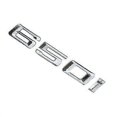 thumbnail image 1 of Bmw 650i Rear Lettering For Lid Trunk, Badge, Emblem, 6 Series, Chrome, 1 of 1