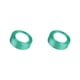 thumbnail image 2 of Yuarrent Paquete Cinta Accesorios para manualidades DIY Cintas de poliéster Pastel Verde pavo real 54 Verde Pavo Real 54 2piezas Yuarrent CBP273903, 2 of 6