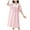 Light Pink, variant on Princess Pajamas for Girls Size 6 Toddler Girl Nightgown Short Sleeve Sleepwear Kid Summer Lace Nightie Sleepshirt Nightdress Pajamas 4-10 Year