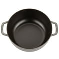 thumbnail image 3 of Staub Cast Iron 3.75-qt Essential French Oven - Graphite Grey, 3 of 6