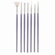 thumbnail image 3 of Professional Design 7-Piece Set Purple Nail Salon Brushes Manicure For Painting and Dotting Tools, 3 of 5