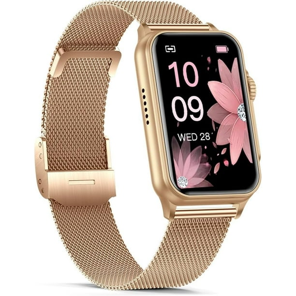 FITVII Nexa Fitness Tracker Answer Make Calls Smart Watch with Blood Pressure Blood Oxygen 24 7 Heart Rate Monitor 120 Sport Mode Activ Walmart