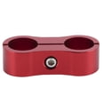 thumbnail image 1 of Hose Bracket Fitting, Reusable Hose Clamp, Durable Length 44mm For Fuel Hose Oil Line Red, 1 of 8