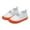 Orange, variant on Cathalem Girls Sneakers Toddler Shoes Boys Girls Barefoot Shoes Kids Breathable Sneakers Tennis Shoes Slip on Shoes (Blue,7)