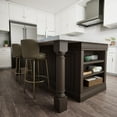 thumbnail image 4 of Ekena Millwork 5"W x 5"D x 35 1/2"H Traditional Cabinet Column (Top Block: 6", Bottom Block: 7"), Maple, 4 of 7