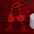thumbnail image 4 of Moyic 5x adornos rojos de Año Nuevo decoraciones para el hogar Año del Dragón Festival de Primavera adornos del Festival de Primavera Kits de decoración para fiestas uno, 4 of 6