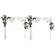 thumbnail image 1 of Tastenkappen de Flores Artificiales para Boda, Tela Blanca para Cortinas, de Flores de Cenador para Fondo de Ventana, Adornos de Decoración de Va perfecl Guirnalda de arco de boda, 1 of 8