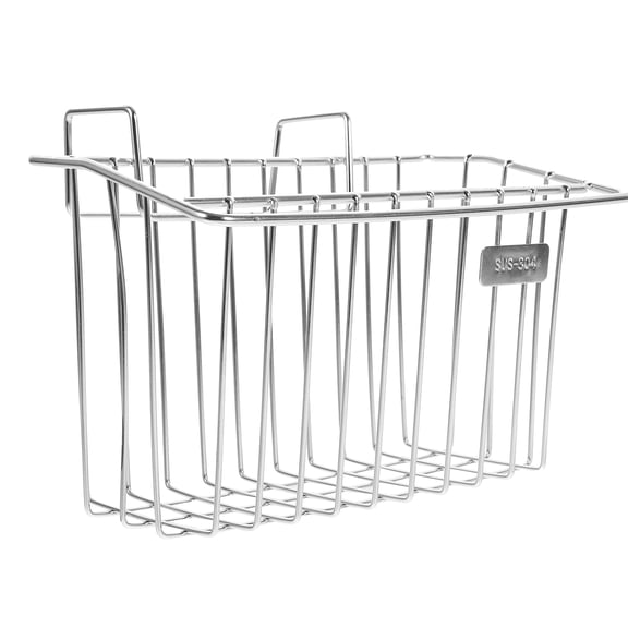 GAXIRE Black Stainless Steel Sink Hanging Basket Organizer for Kitchen Sink Area, and Rust-Resistant, 1 Piece