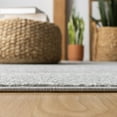 thumbnail image 5 of SAFAVIEH Tulum Coriander Moroccan Geometric Runner, 2' x 5', Light Grey/Ivory, 5 of 8