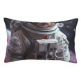 thumbnail image 1 of Balery Cat Astronaut In Space Funda de Cojín Estampada, Regalos para Mujeres, Regalos de Amor para Ella, Regalos para Novia o Esposa, Funda de Almohada-20"x30", 1 of 6