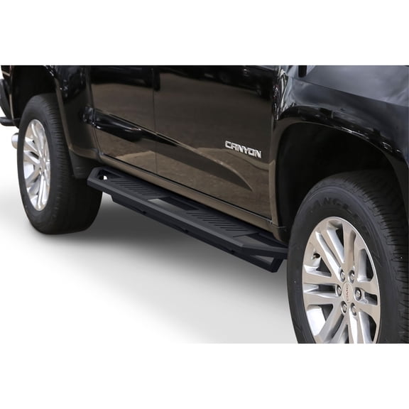 2015-2021 Chevrolet Colorado Crew Cab 2015-2021 GMC Canyon Crew Cab 6061 Aircraft Aluminum Alloy Matte Black finishing Square Tube