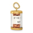 thumbnail image 2 of FJC Finejewelers 14k Yellow Gold Mustard Seeds Charm, 2 of 6