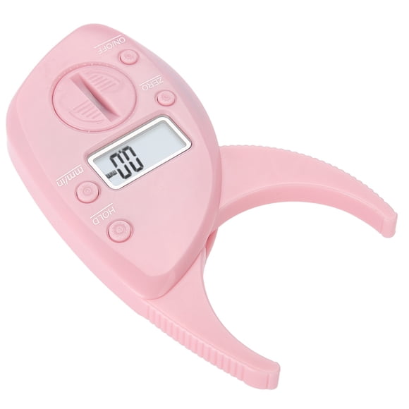 Calibrador de medición corporal, color rosa Monitores de grasa corporal Medición de grasa corporal Calibrador de grasa Silm Tecnología innovadora