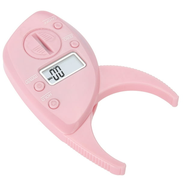 Calibrador de medición corporal, color rosa Monitores de grasa corporal Medición de grasa corporal Calibrador de grasa Silm Tecnología innovadora