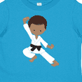 thumbnail image 4 of Inktastic African American Boy, Karate Boy, Kata, Black Belt Boys Toddler T-Shirt, 4 of 5